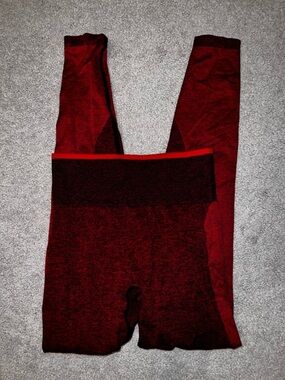 Victoria’s Secret Red Seamless High-Waist Leggings